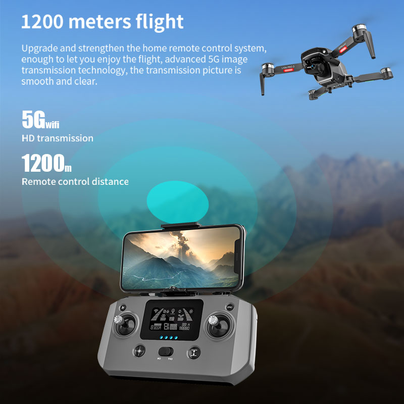 L106 Pro 3 Дрон 5G WIFI FPV Ск – обзор и цена Drone Gimbal